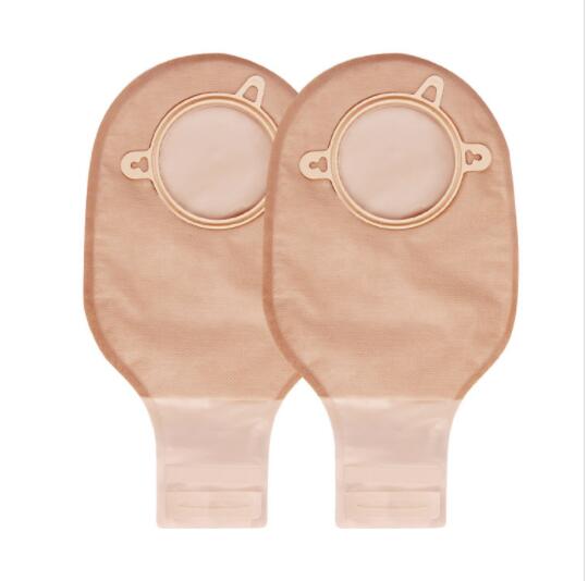 Two-Piece Drainable Pouch With Velcro Closure